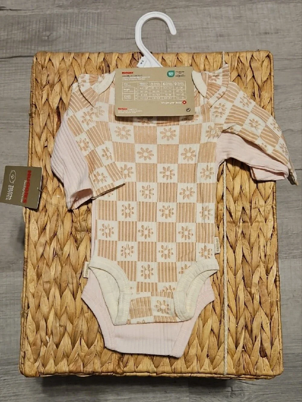 Babywear NB 2-Pack Organic Cotton Pink One-Piece Bodysuits